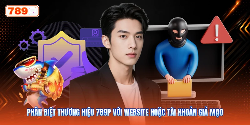 Phân Biệt Thương Hiệu 789P Với Website Hoặc Tài Khoản Giả Mạo
