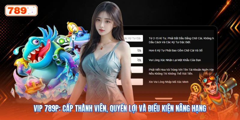 VIP 789P: Cấp Thành Viên, Quyền Lợi Và Điều Kiện Nâng Hạng